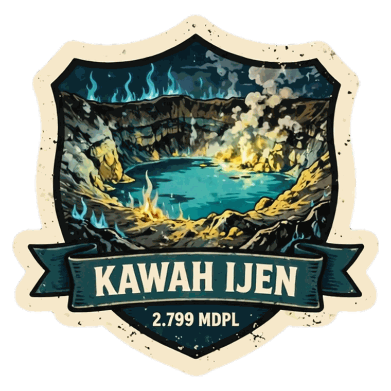 Badge Kawah Ijen
