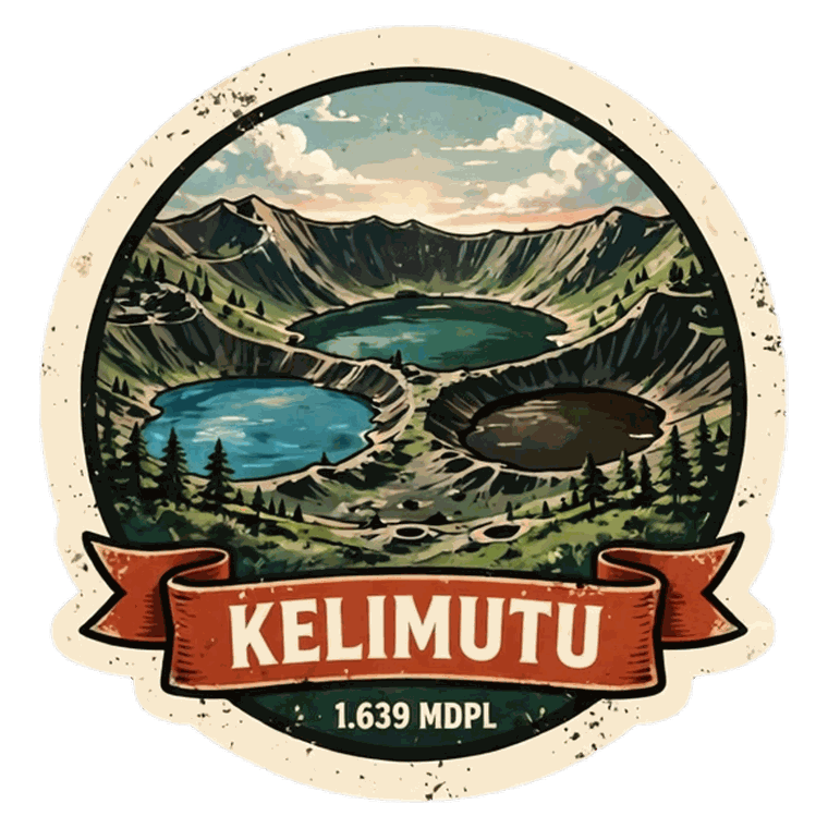 Badge Kelimutu