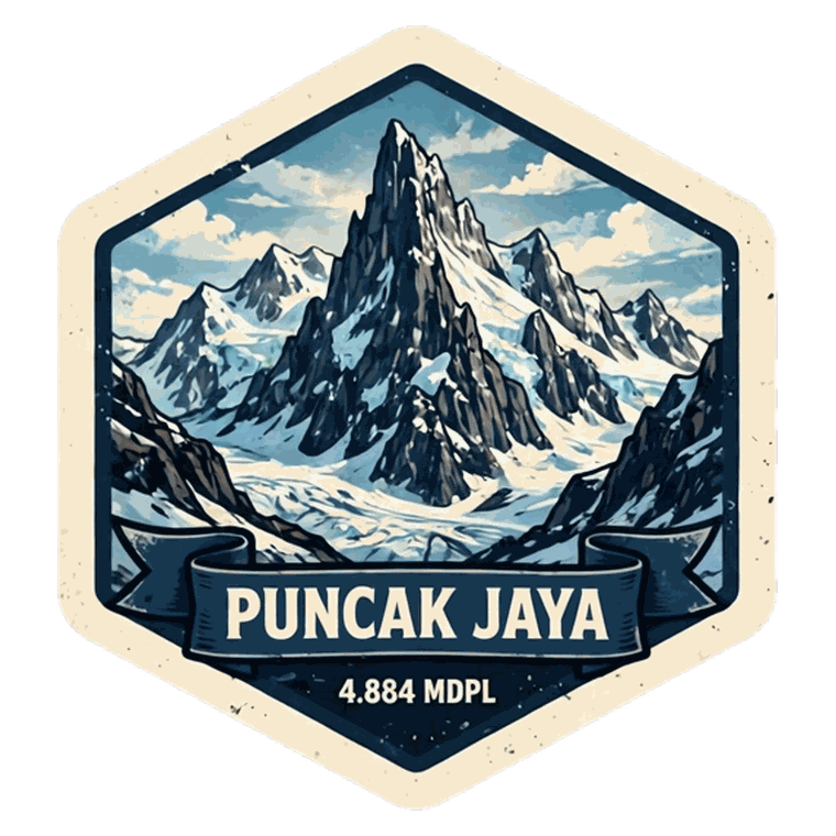 Badge Puncak Jaya