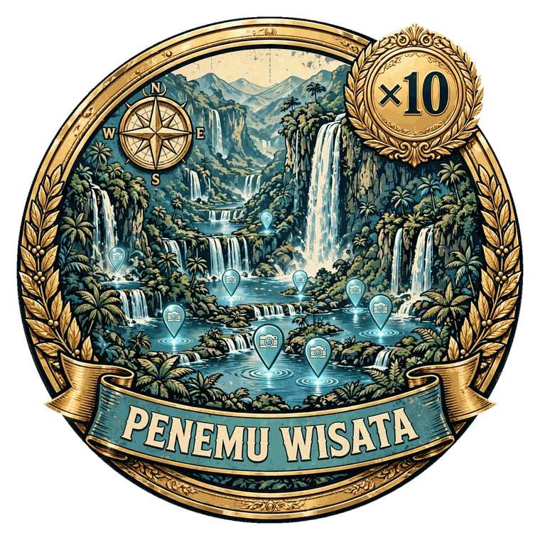 Badge Penemu Wisata ×10