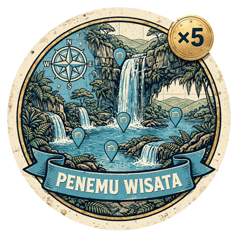 Badge Penemu Wisata ×5