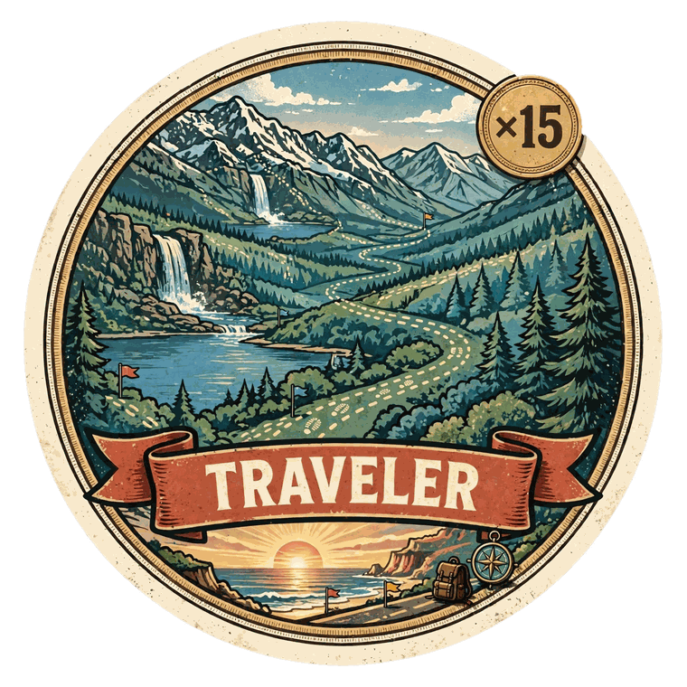 Badge Traveler ×15