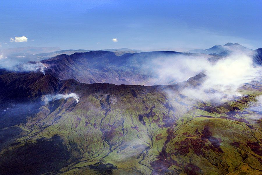 Foto Gunung Tambora