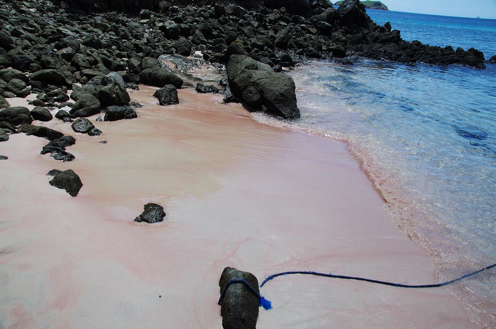 Foto Pantai Pink (Pink Beach)